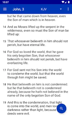 Bible (Offline, Multi-Version) android App screenshot 3